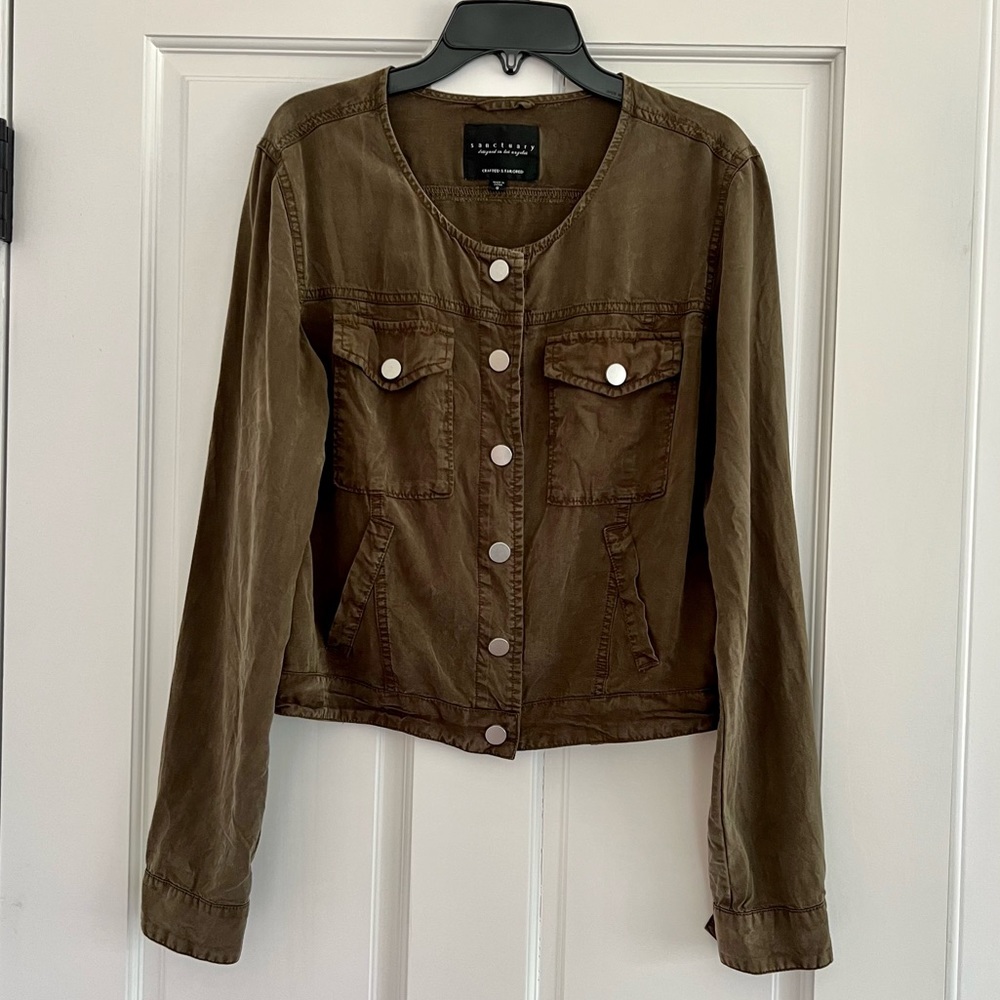 Womens’ Sanctuary Lightweight Button Down Jacket